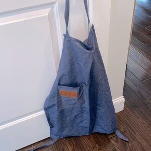 Denim BBQ men’s grill apron